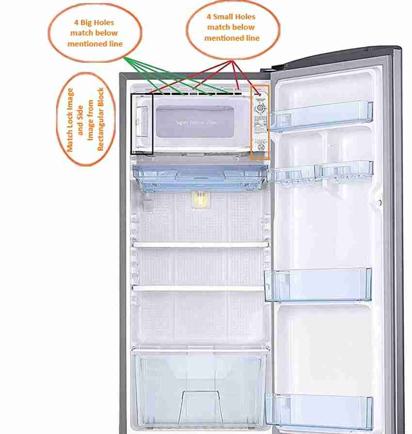 Samsung single door clearance freezer door