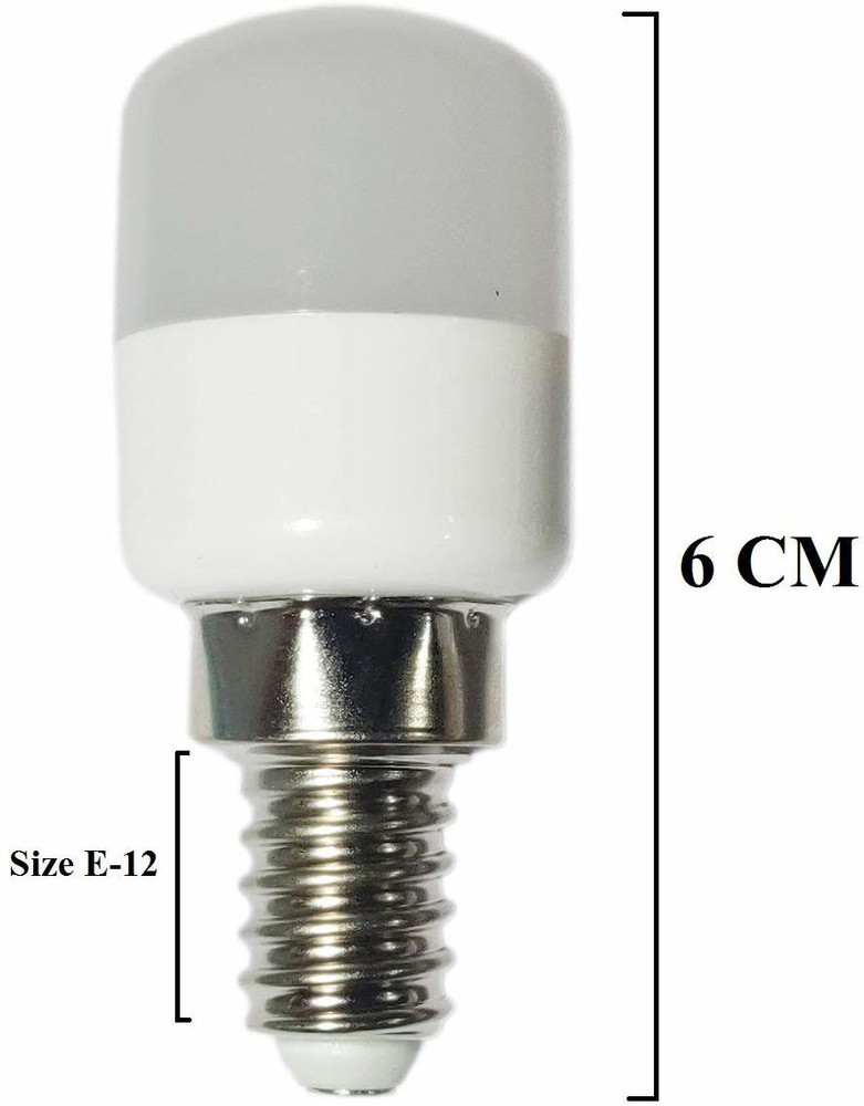 GE 93104415 LED Refrigerator Light Bulb, 4.5 Watts, Size: Medium