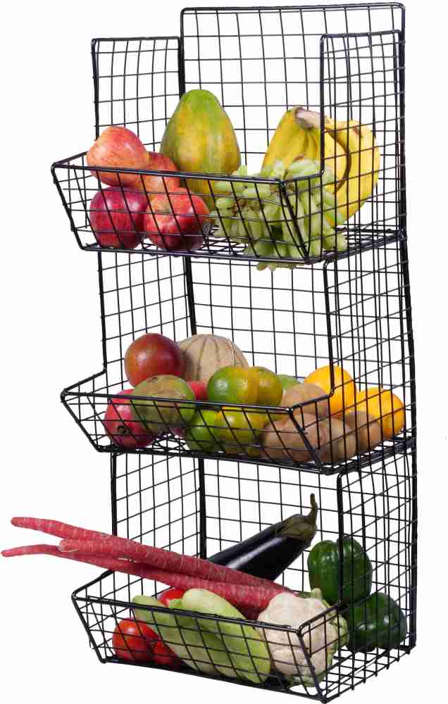 Produce Bin Wall Shelf