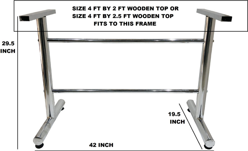 Stainless steel deals dining table frame