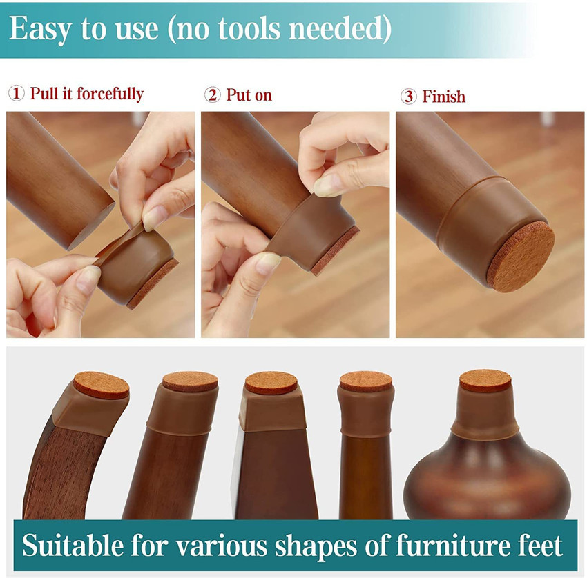 Relvix Silicone Rubber Chair Leg Caps Anti Slip Furniture Leg Covers for Chair 48 Pcs Chair Arm Rest Price in India Buy Relvix Silicone Rubber Chair Leg Caps Anti Slip Furniture Leg Covers