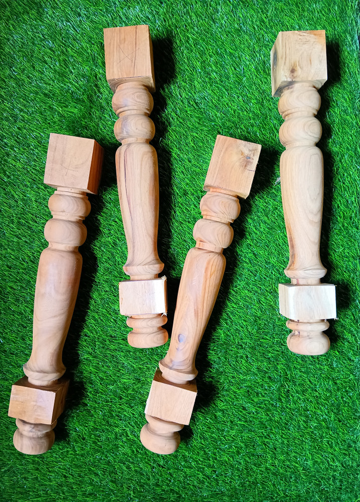 Furniture store table legs
