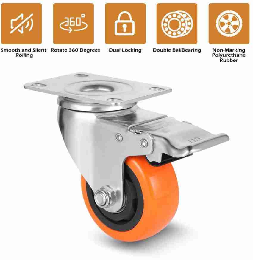 Heavy Duty 360° Rotating Moving Wheels