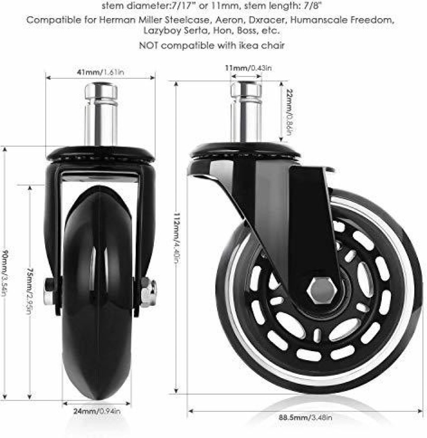 Ikea chair online wheels