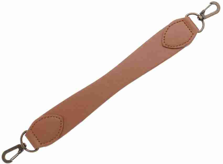 Brown leather bag strap replacement store