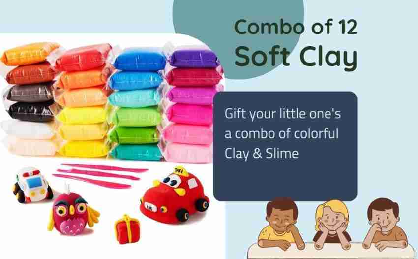 Multicolor Crystal Clay Slime (12 Pcs) at Rs 120/piece in New Delhi