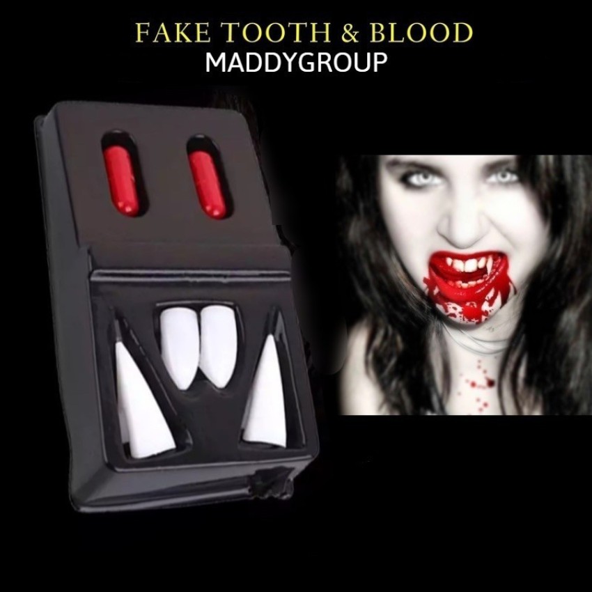 Kids Halloween Dracula Vampire Teeth