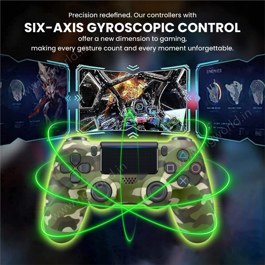 Hgworld PS4 Controller Wireless Best Alternative to Playstation PS4 DualShock 4 Bluetooth Gamepad Hgworld Flipkart