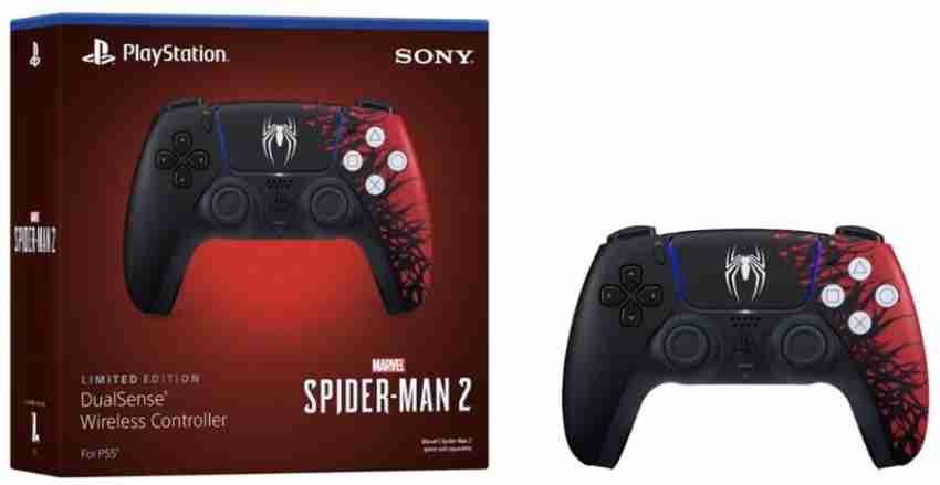 Custom Spiderman Themed Playstation 5 PS5 Dualsense Wireless Controller 