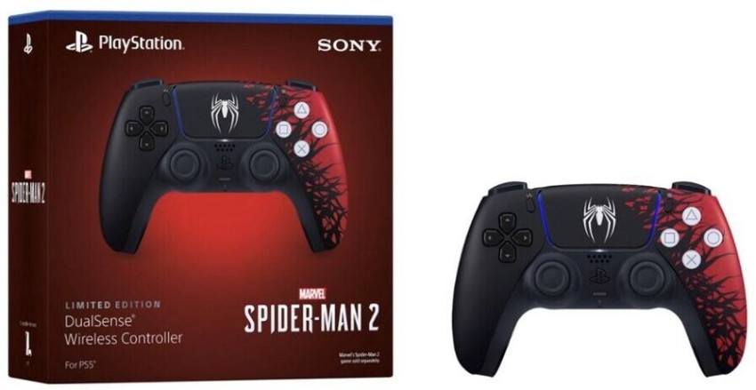SONY Playstation 5 DualSense Wireless Controller–Marvel's SpiderMan 2  Limited Edition Gamepad - SONY 