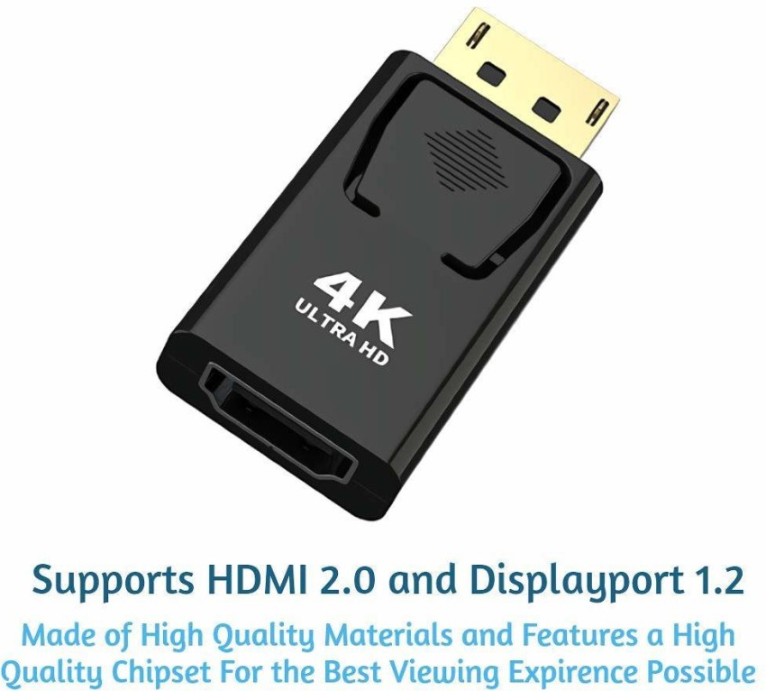 Displayport to 4K HDMI 2.0 Adapter