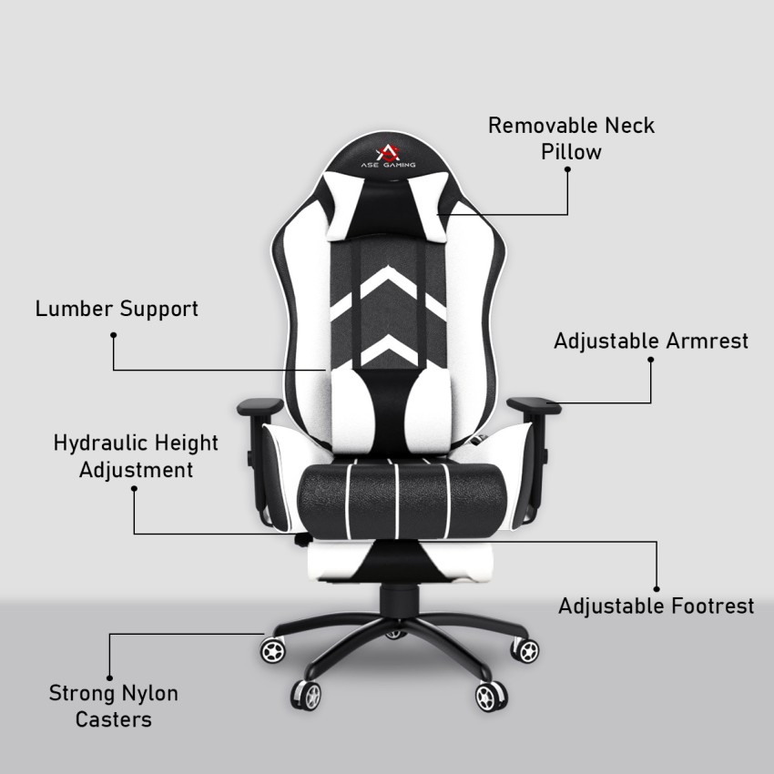RAJPURA 803 Medium Back Revolving Desk Chair, Ergonomic Office Chairs, Lumbar  Support, Ergonomic Cushion Back & Seat Study Chair