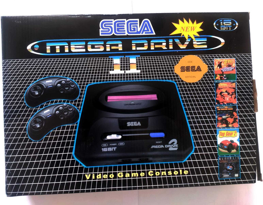 SEGA メガドライブ プラスワン ソニック スーパーモナコGPⅡ 動作確認