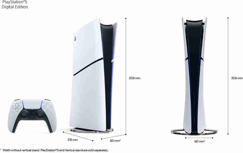 SONY PlayStation®5 Digital Edition (slim) CFI-2008B01 1 TB