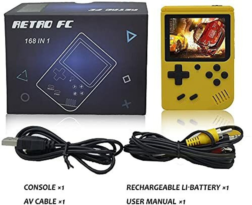 Retro fc 168 in 1 game list store