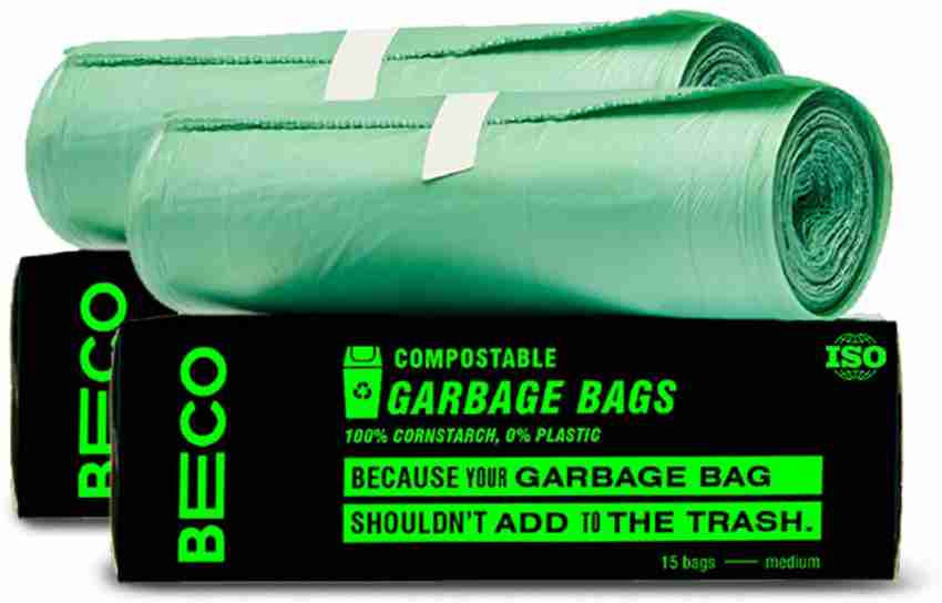 Buy Mitzvah Premium Quality Biodegradable Garbage/Dustbin/Trash Bags Medium  19 x 21 Inches - Pack of 4 (120 Bags) Online at Best Prices in India -  JioMart.