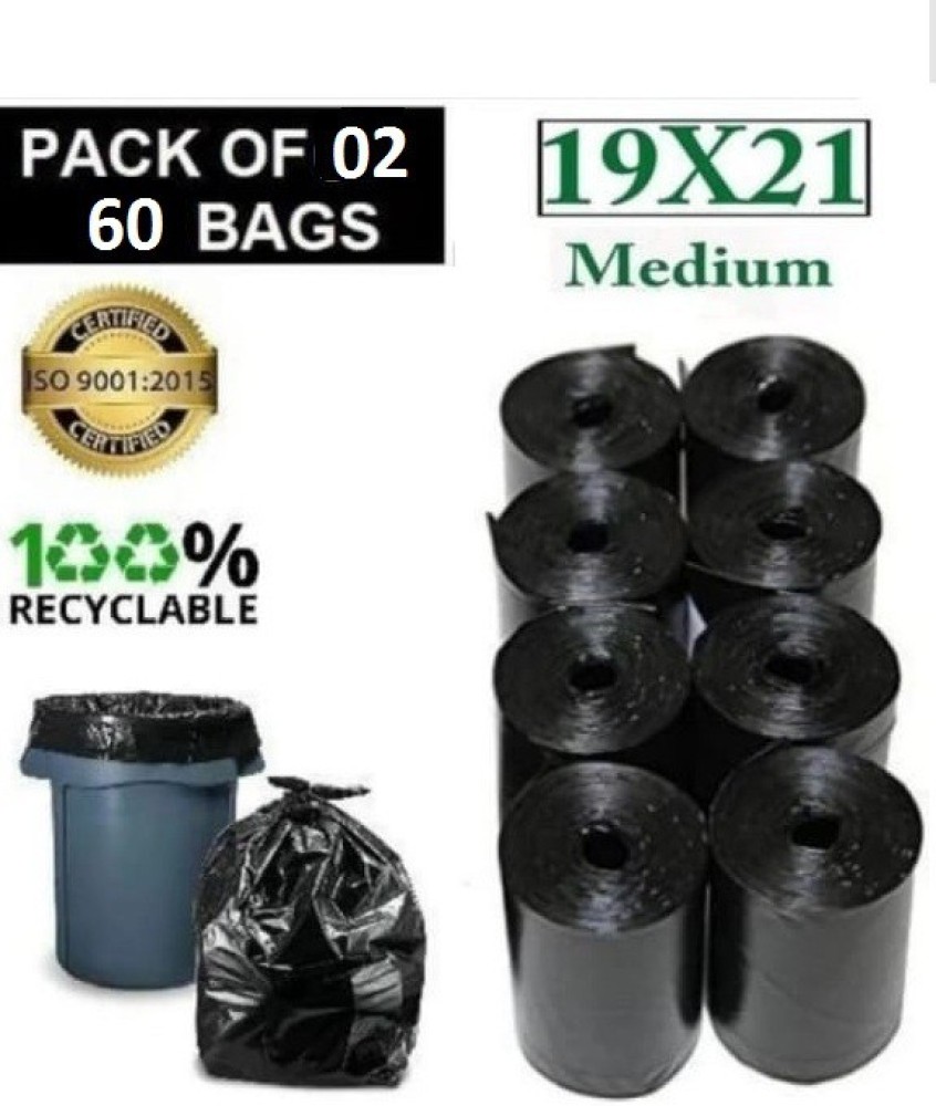 arihant enterprises Garbage Bag Medium 21 L Garbage Bag Pack Of 60