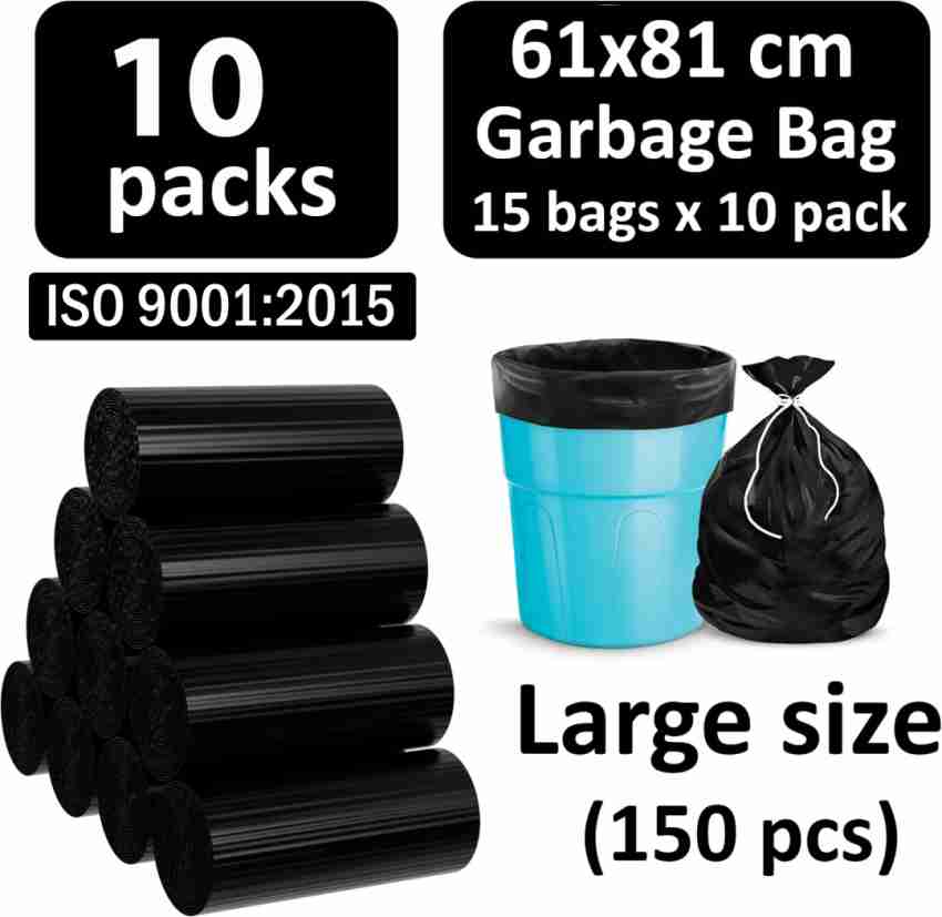 Buy Ezee Bio Degradable Garbage Bags/Trash Bags/Dustbin Bags - 61 cm x 81  cm Online at Best Price of Rs 89.1 - bigbasket