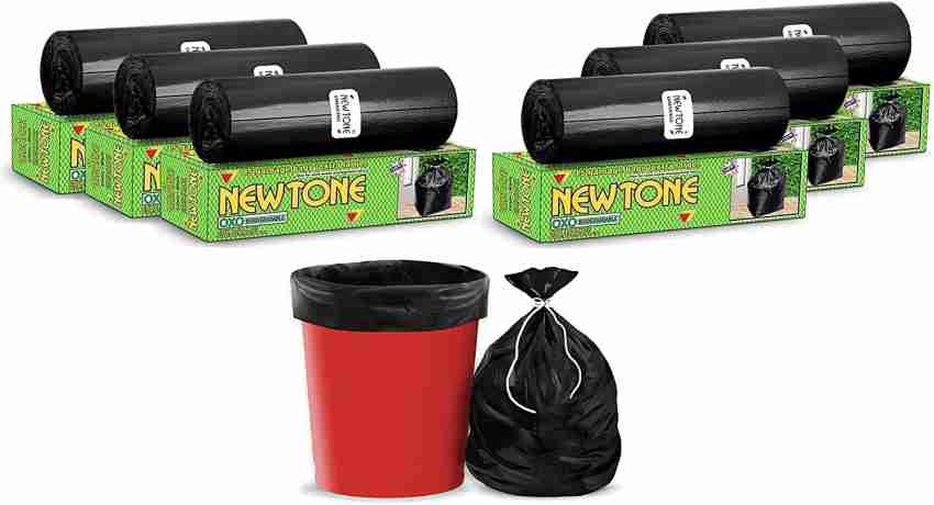 newtone Premium OXO Biodegradable Garbage Bags Size 76 cm x 94 cm (4 Rolls)  (BLACK) XL 115 - 120 L Garbage Bag Price in India - Buy newtone Premium OXO  Biodegradable Garbage Bags Size 76 cm x 94 cm (4 Rolls) (BLACK) XL 115 -  120 L