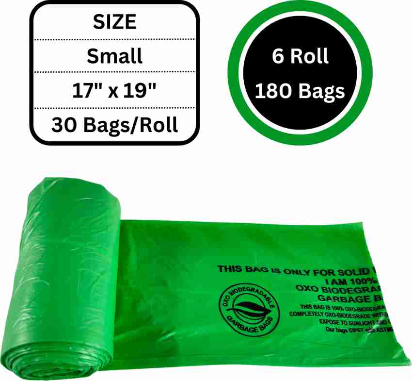 Shalimar Premium Oxo - Biodegradable Garbage Bags 17 X 19 Inches