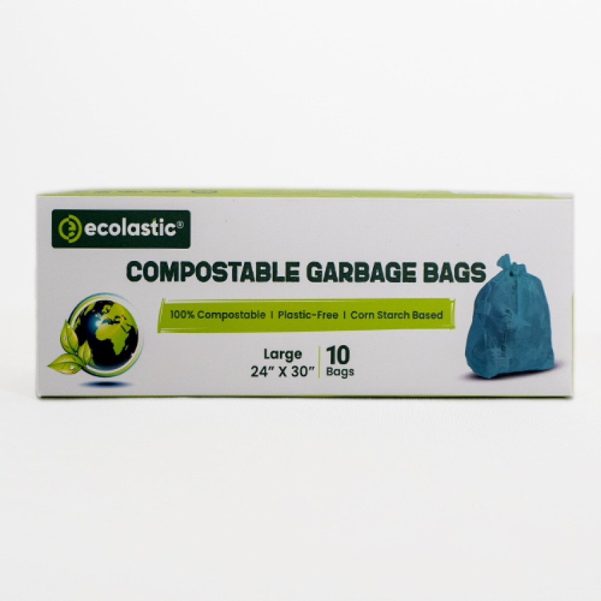 biodegradable and compostable large can garbage