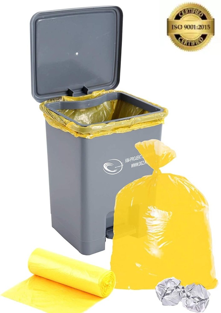 Yellow Garbage Bag, Dustbin Bag, Trash Bag