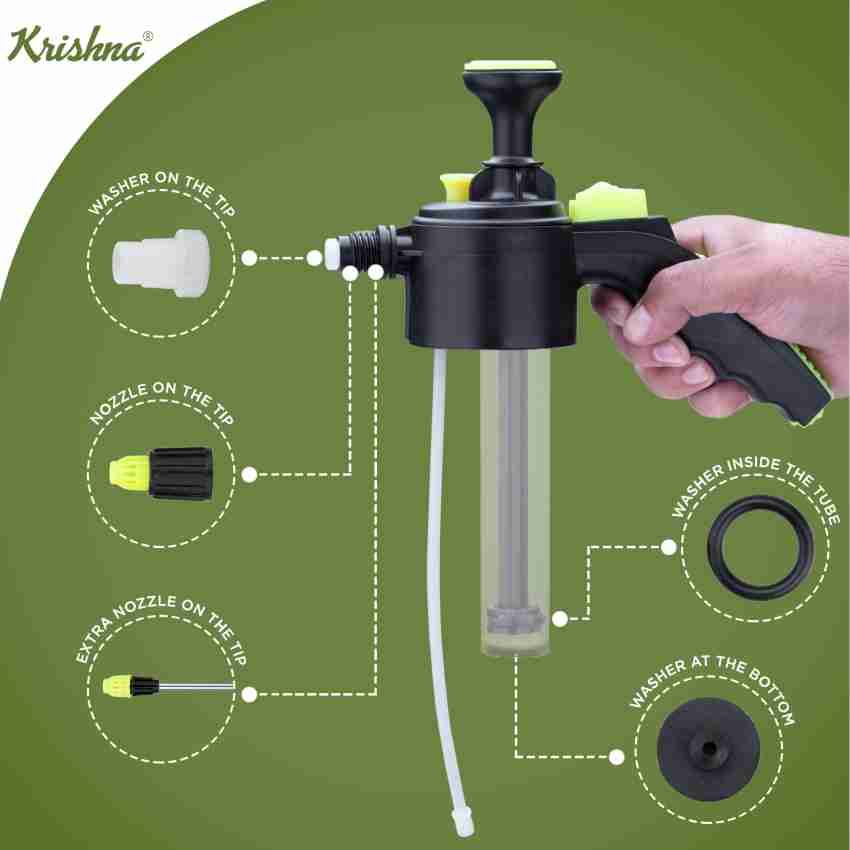 KRISHNA 2 LITER HEAVY DUTY GARDEN PRESSURE SPRAY PUMP WITH