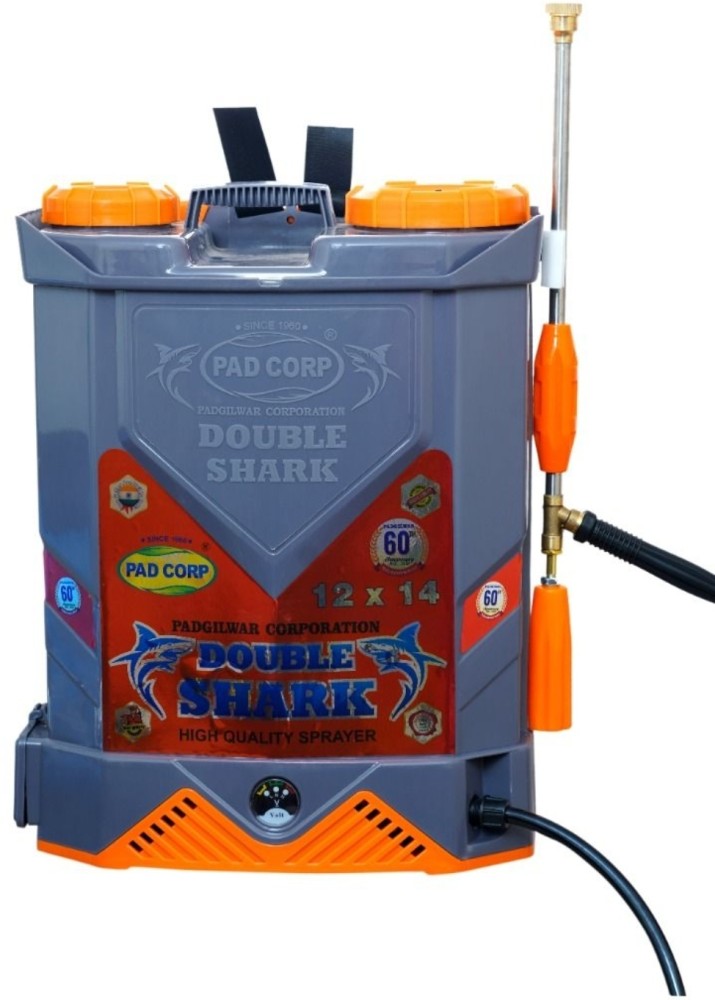 PADGIWAR 12 14 Double Shark Sprey pump 20 L Backpack Sprayer Price