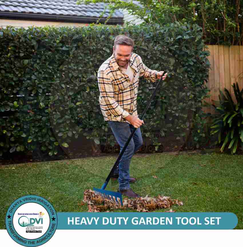 Heavy duty garden rake sale