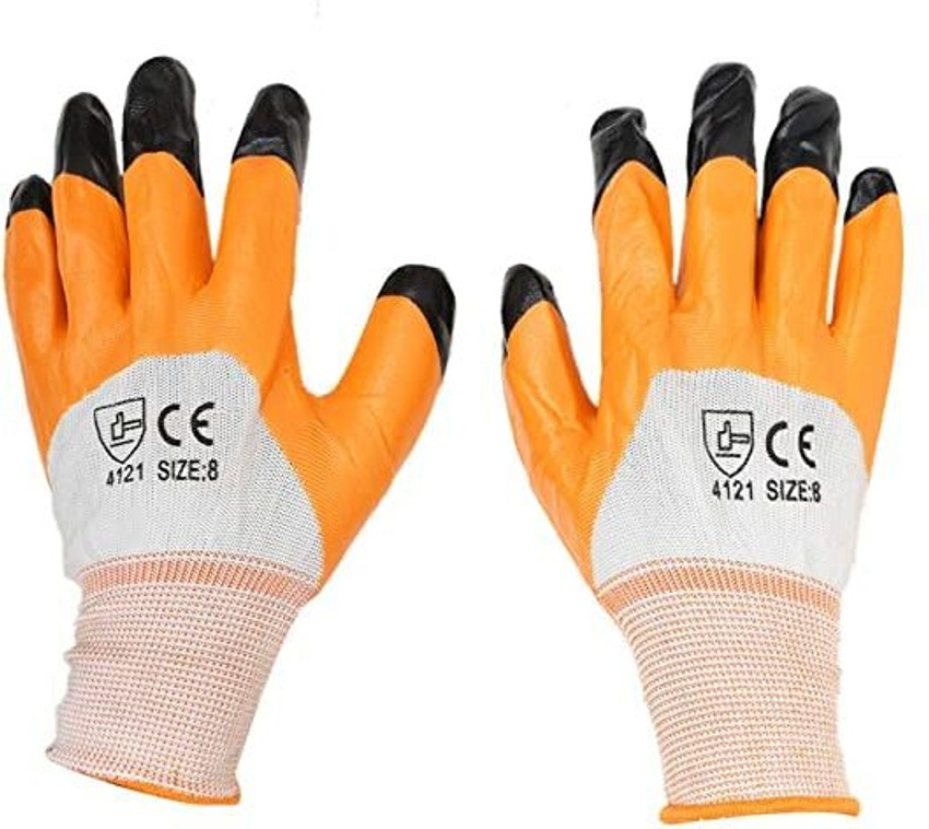 ERIN Garden Side Cutter With 1 Pair of Gloves Orange Garden Tool
