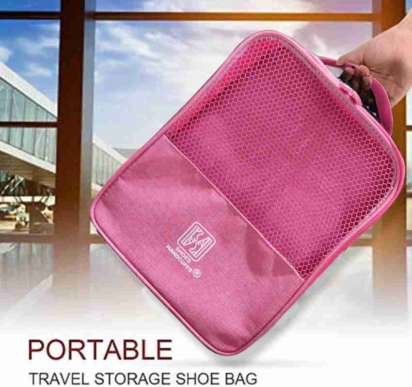 Portable Travel Zip Pouch Storage Shoe Bag Organizer Waterproof