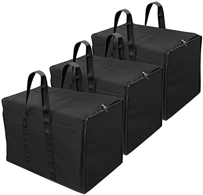 infinity craft Big Storage bag for Saree with Superior Quality Material Under Bed Storage Bag Organizer for Cloths Blankets and Other Household items Pack of 3 Price in India Buy infinity craft