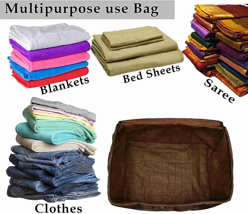 Peafowl Blanket Cover Clothes Cover Underbed Storage bag