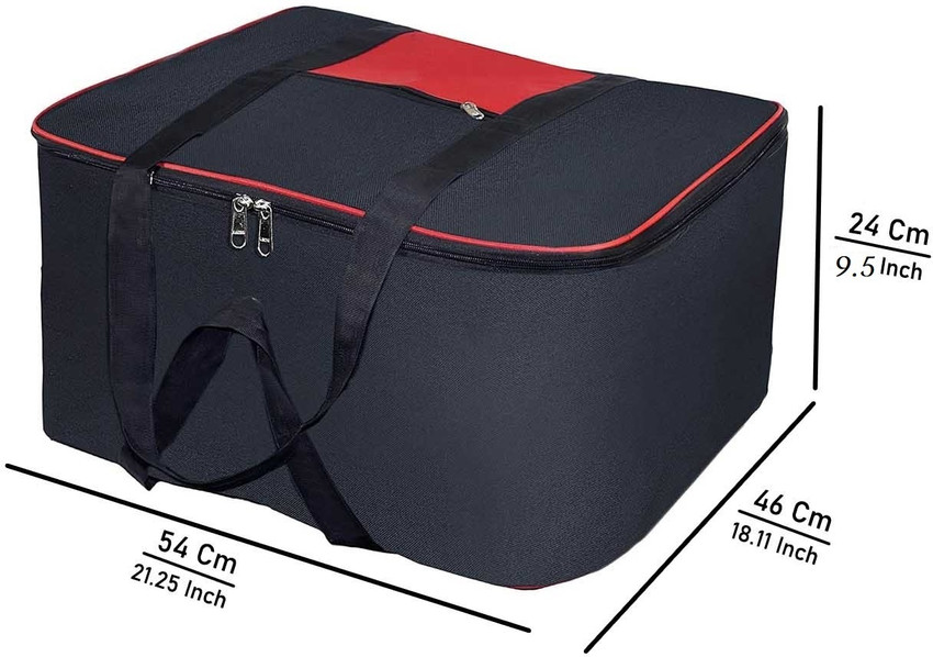 Ankit International Blanket Cover Storage Bags Non Woven Moisture Proof Big Blanket Bag with Zipper Closure for Blanket Bed Sheets Clothes Bag 54x24x46cm Pack of 1 Price in India Buy Ankit Internation...