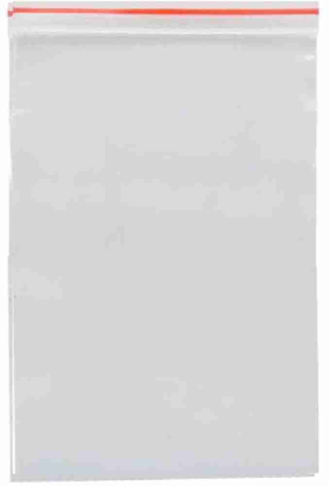 Supercom Zip lock pouch bag 4 x 5 Inch 10 x 13 cm 200 pcs Small Size with Reusable Resealable Zip Seal Zip Lock Bags For Airtight Seal Suitable for small