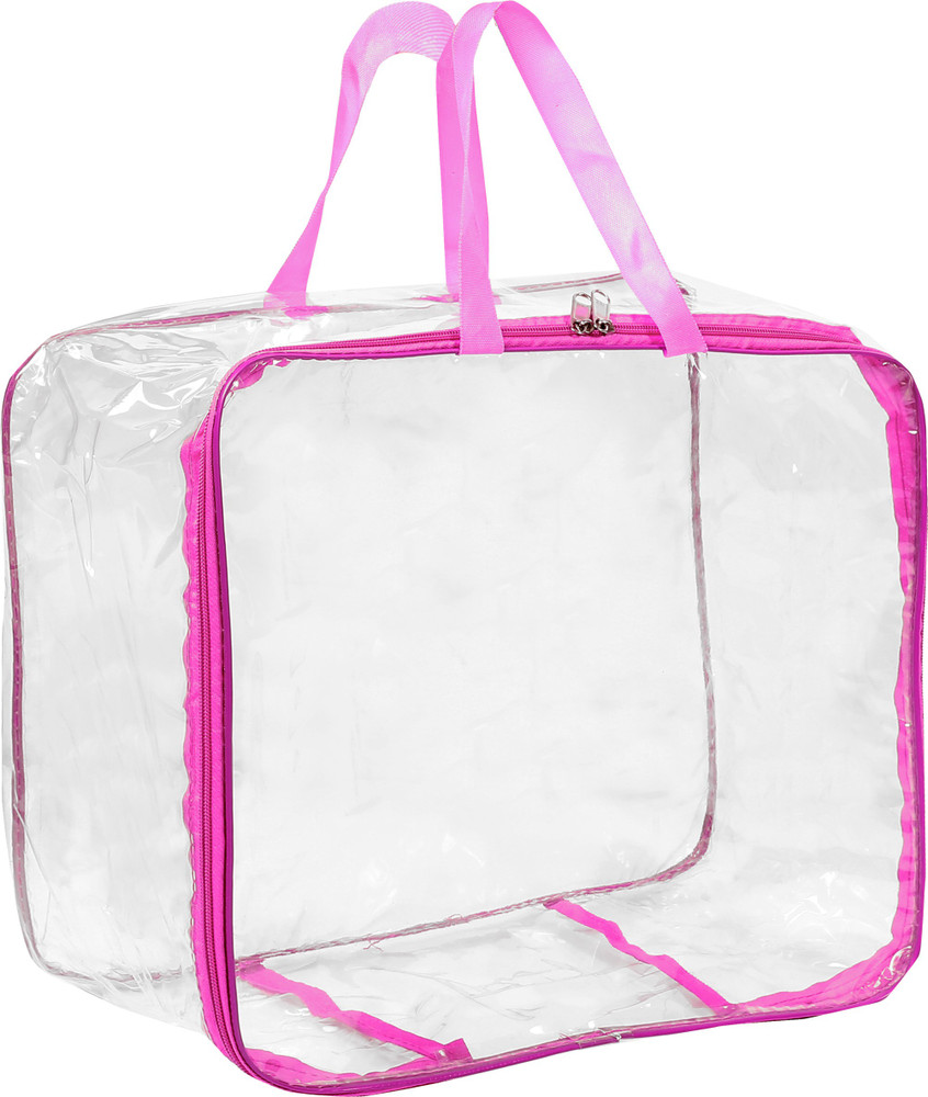 Transparent clearance blanket bag