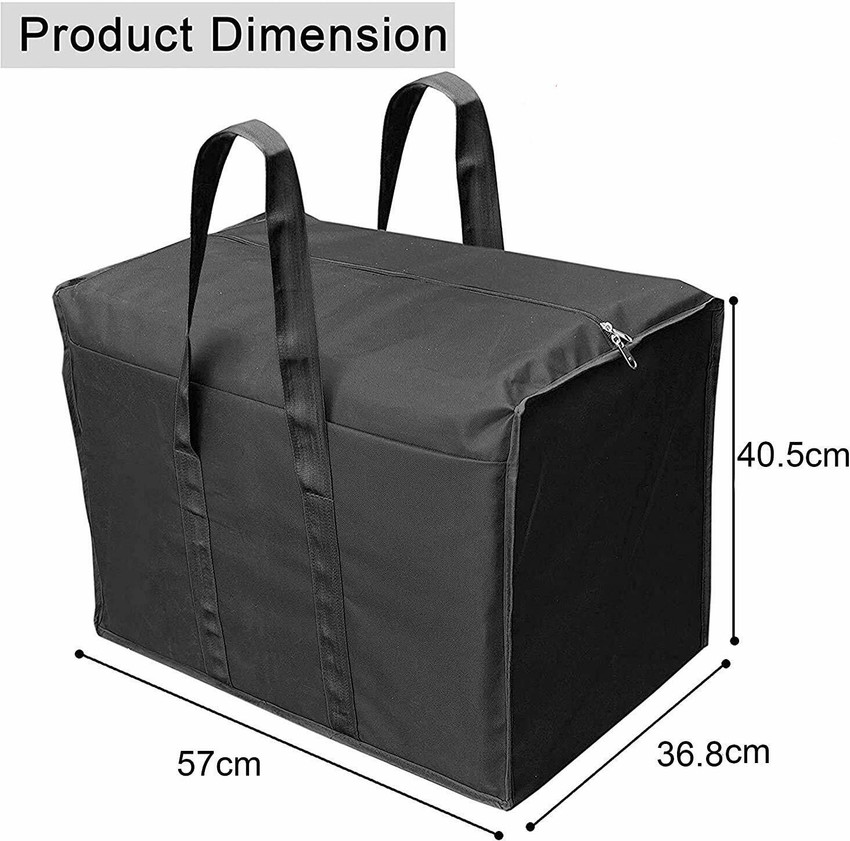 AGI Big Clothes Nylon Storage Bag Organizer for Books Magazine Stationery Paper Document Toy Black Storage Organizer Bag Price in India Buy AGI Big Clothes Nylon Storage Bag Organizer for Books