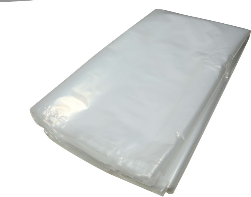 Buy 100 Clear Polythene Plastic Bags 200mm x 250mm (Nearly 8