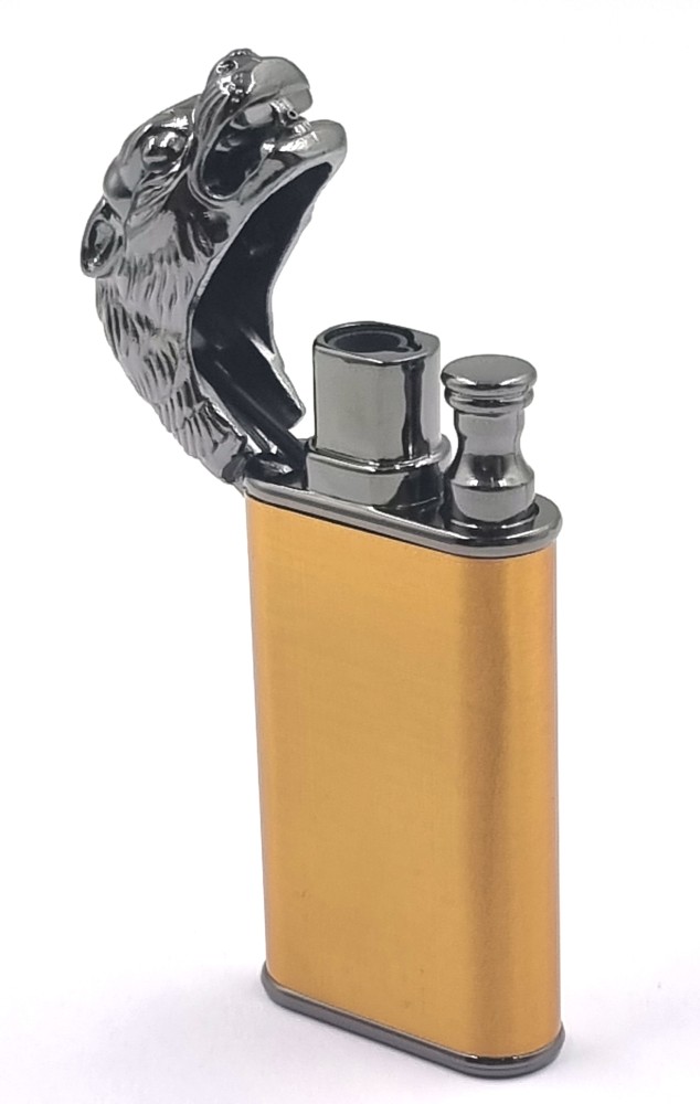 WBD Double Flame Lighter, Unique Creative Metal Torch Windproof