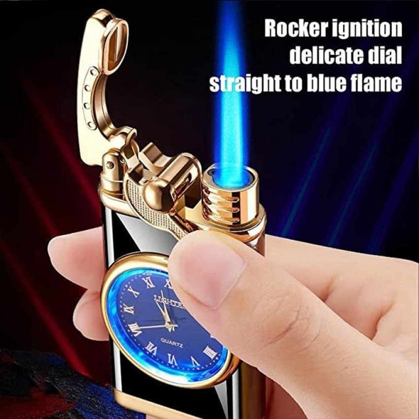 WBD Dragon Magic Double Flame Cigarette Lighter Luminous Cigar