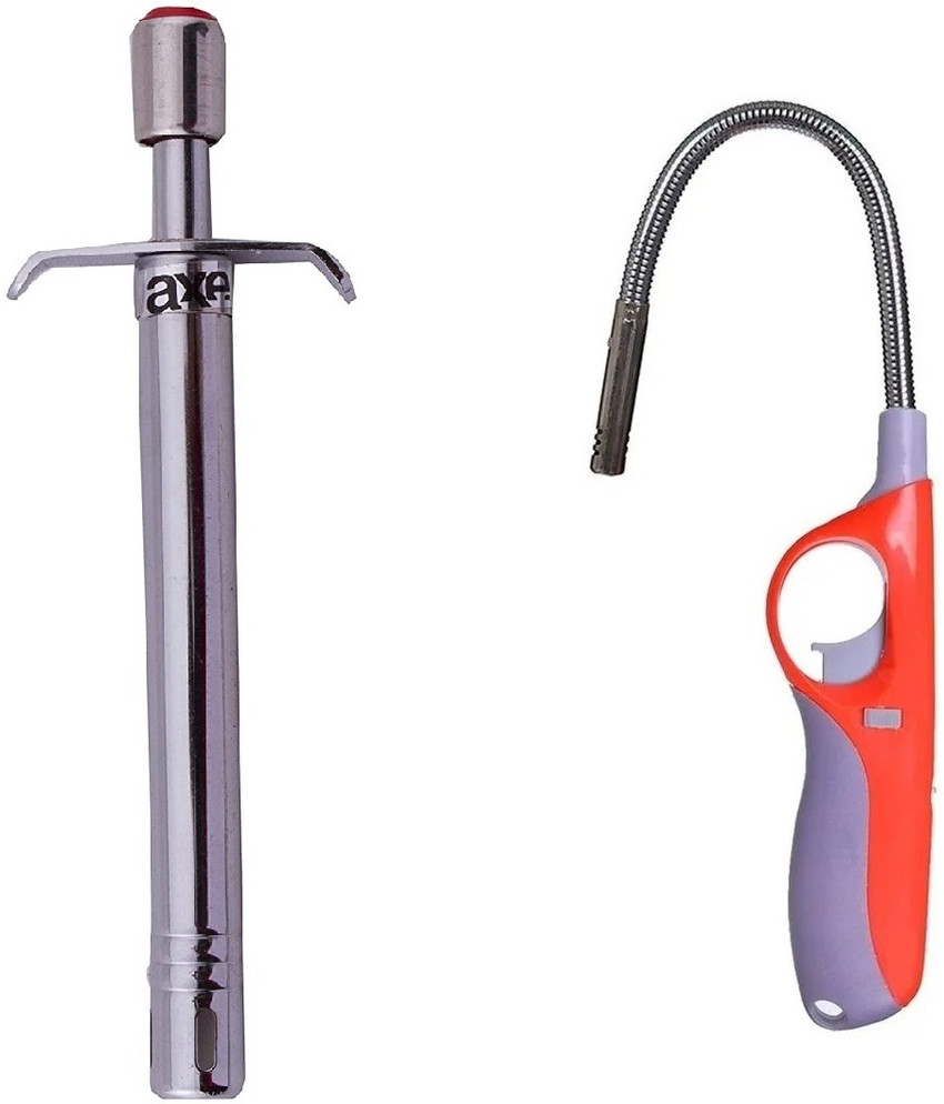 ZVR Refillable Flame Spark Lighter Gas Stove Lighter For Kitchen