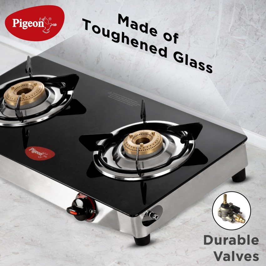 Gas cooktop 2 outlet burner