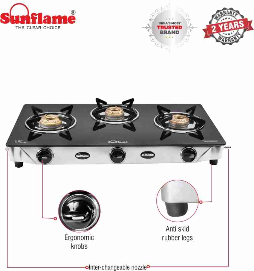 flipkart sunflame gas stove