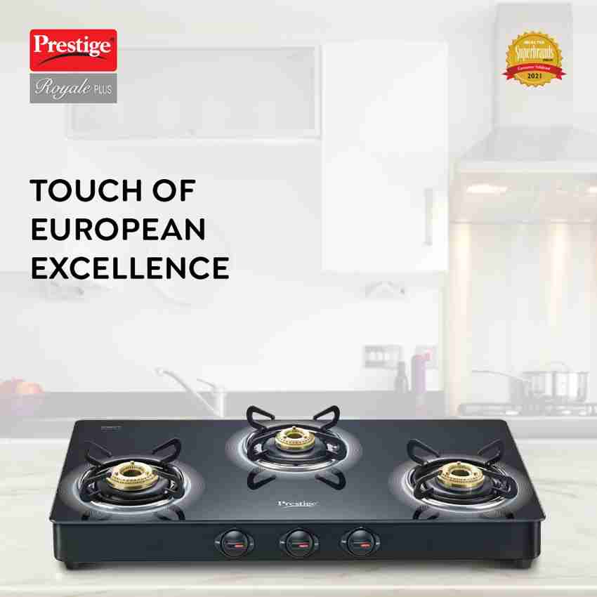 Prestige royale gas stove store 3 burner