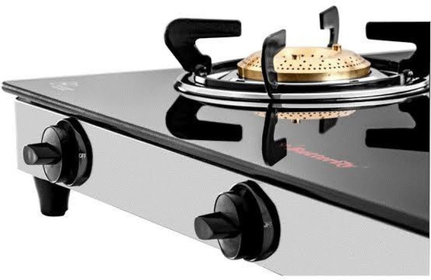 Butterfly three outlet burner gas stove