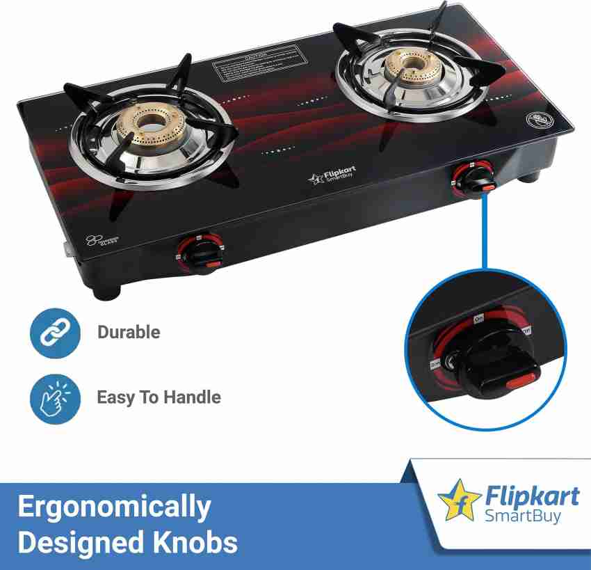 Flipkart gas stove 2 burner best sale