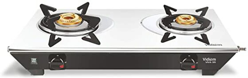 Vidiem Gas Stove SS2 196 A Black 5 years warranty ISI