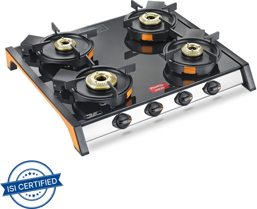 Prestige 4 deals burner gas stove