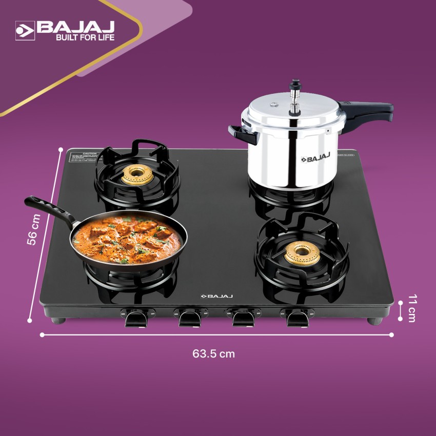 Bajaj single online burner gas stove