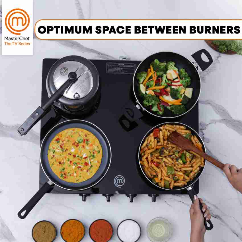 MasterChef Signature Glass Automatic Gas Stove Price in India - Buy  MasterChef Signature Glass Automatic Gas Stove online at